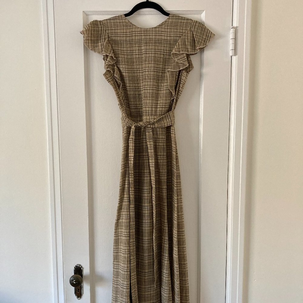 Christy Dawn Quinn Ruffled Midi Dress
